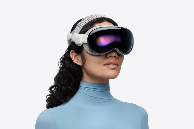 Apple Vision Pro headset, manufacturer product photo