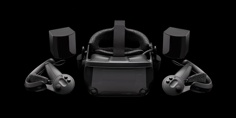 Valve Index headset, controllers and base stations, discontinued in November 2025